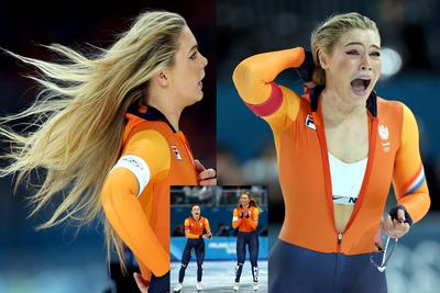 Patinadora olímpica Jutta Leerdam mostra tudo